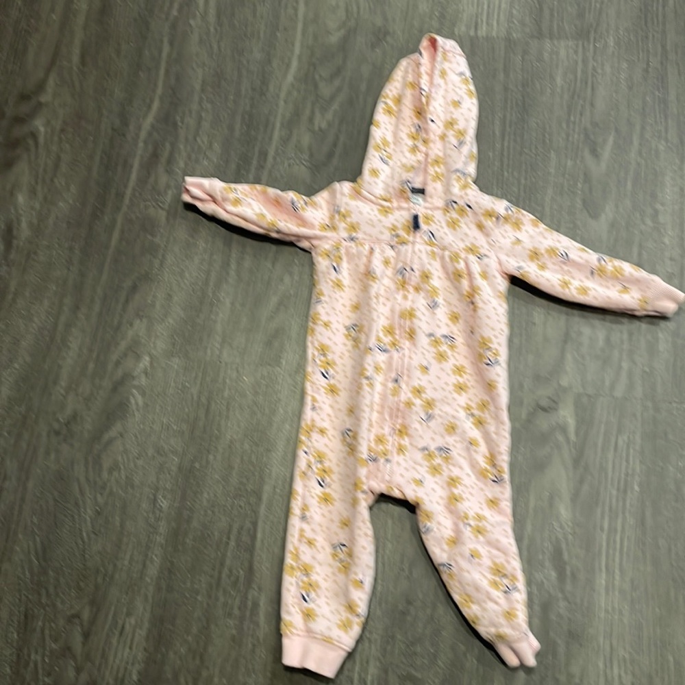 Carters # 18M # flowers printed baby girl pajama